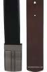 Black, Brown Genuine Leather Reversible Belt(Black, Brown)